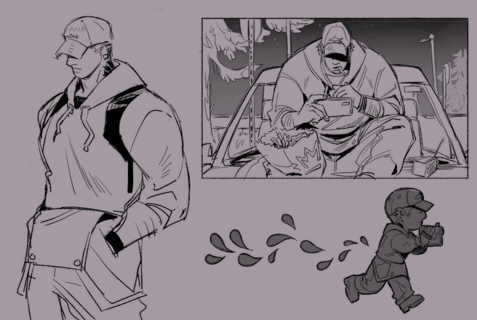 sketch page, 120