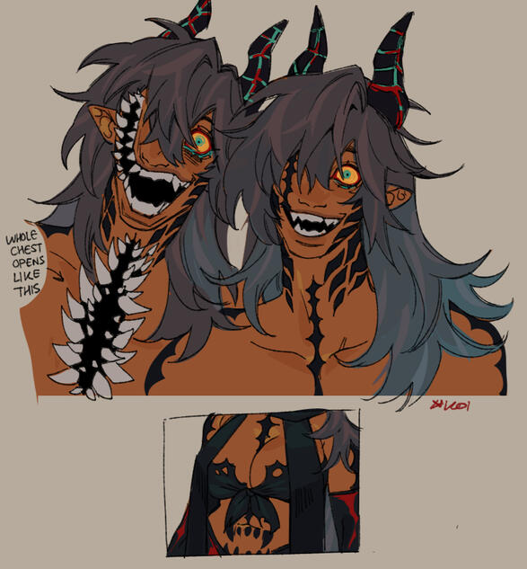 two busts, $75